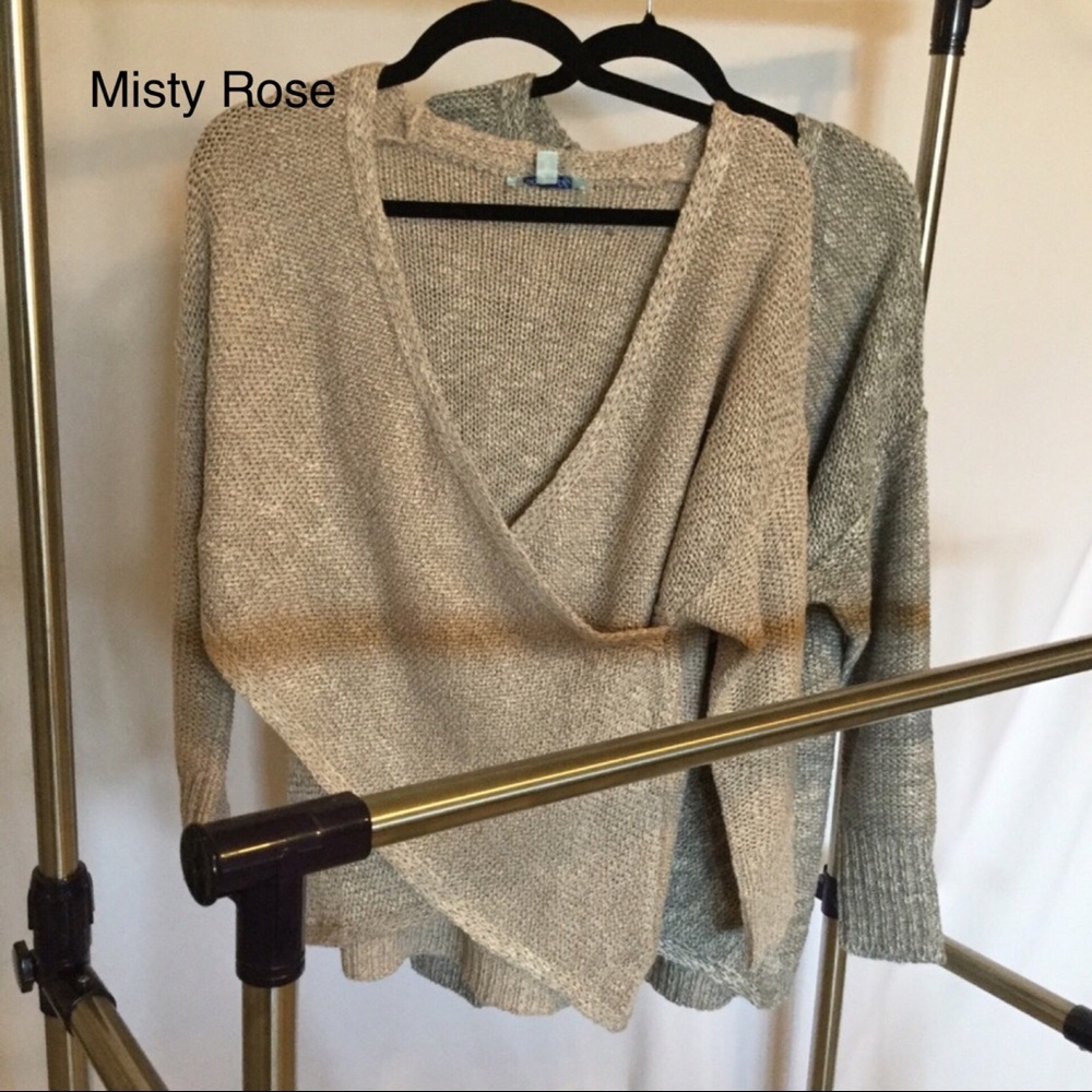 1 LEFT SALE‼️Wrap Me up Sweater - Picture 5 of 6